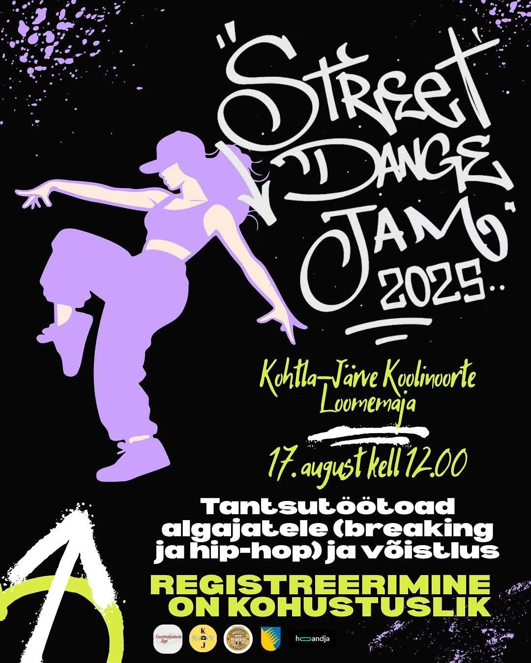 Street Dance Jam 2025 ürituse plakat